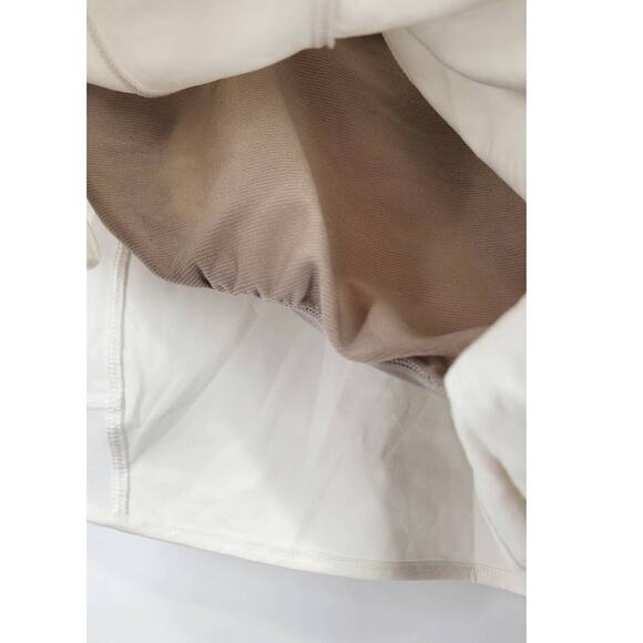 Lululemon Mesh Over Miles Short *3" White Size 12 Running Outdoor Athletic - Picture 10 of 12